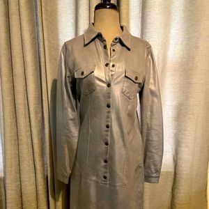 Yest Faux leather dress